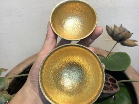 葛昊翔老师(金杯子 外面绿松石做釉)