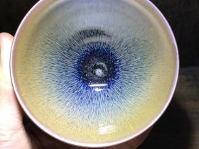 「把盏堂柴烧建盏」 宋韵兔毫盏