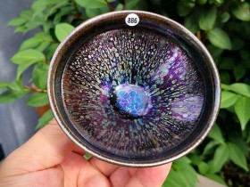 曜变孔雀开屏~滕小贵师傅作品