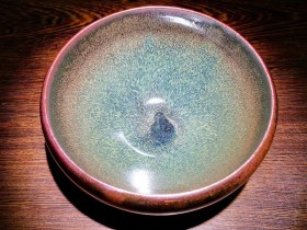 白炳友师傅,古法柴烧精品,大钵,青毫