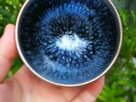 张家华  菊花盏 口径:8.8  高:5.5