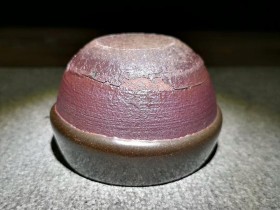 乌金木叶禅定杯~邓年青师傅作品