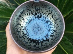 范奇明老师 手作 油滴禅定杯 口径9 高5.3