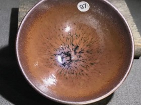 吴积辉师傅作品 传统古法,龙窑柴烧  古韵建盏