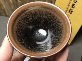 熊忠贵师傅作品 龙窑柴烧盏