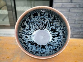 省级大师阙梅娇老师之作~经典油滴之美! 口径9.1高6.2