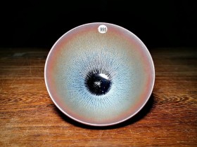 陈国文师傅作品 银毫~ 口径9高5.5