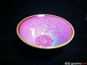 台湾郭明庆天目茶盏 口径:8.5  高:4.3