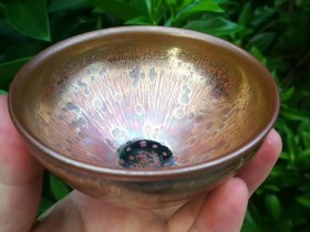 福佬 紫金曜变 口径:8.5  高:5.0