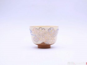 【作者】水出胜老师 作品 【品名】粉引 【规格】7 x 5.5 cm