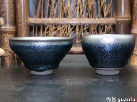 作者:翁书杰老师 作品:蓝麒麟 对杯 心有灵犀