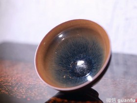 把盏堂柴窑•束口兔毫盏8.3口径