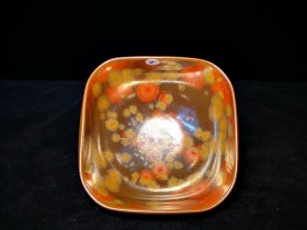 非遗传承人~吕竹兴师傅新品:火凤凰四方 口径8肚大8.8高4.9