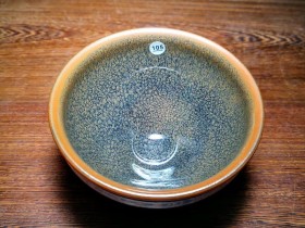 柴烧窑变完美品相~吴继旺师傅作品 口径9.2高5.8