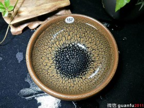 陈其富老师黄鹧鸪钵型 口8.5高5