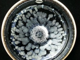 李盏柜至尊牡丹花 口径9高5.5