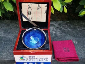 回蓝~吴继旺师傅新品 口径9.3高5.8