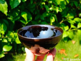 九龙窑,危敏捷师傅柴烧 9.5公分,极品无暇