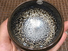 连宏达老师 精品雪豹禅定杯 口径8 高4.3