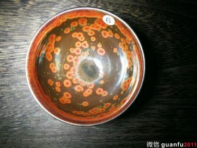 蔡炳盛火凤凰 口径:9.0  高:5.2