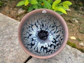 经典油滴 阙梅娇老师作品 口径9.1高6.1