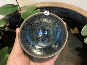 蔡炳盛老师 油滴茶盏 火凤凰茶盏