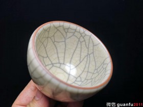 哥窑  叶维德 金丝铁线