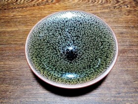 陈慧敏师傅作品~撇口鹧鸪斑 口径11高4.1