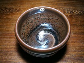 严小华师傅龙窑柴烧 口径8.5肚大9.2高6.3