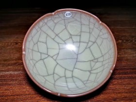 陈卫星师傅~哥窑精品 口径9.8高5.2