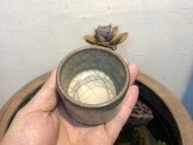 『禺方杯』天圆地方,道在中央。    陈卫星-支钉烧