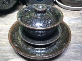 李振贵老师 金花盖碗与壶承