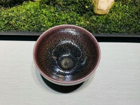 吴立勇老师 仿古鹧鸪斑 束口盏