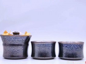 苏天培作品 茶具套装 “星光油滴” 器型优美且特色，高颜值客杯必备！