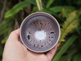 裴春元•紫金  手工盏 束口型•9×4.9
