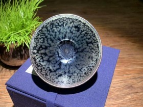 钟伟民老师 银雪束口茶盏